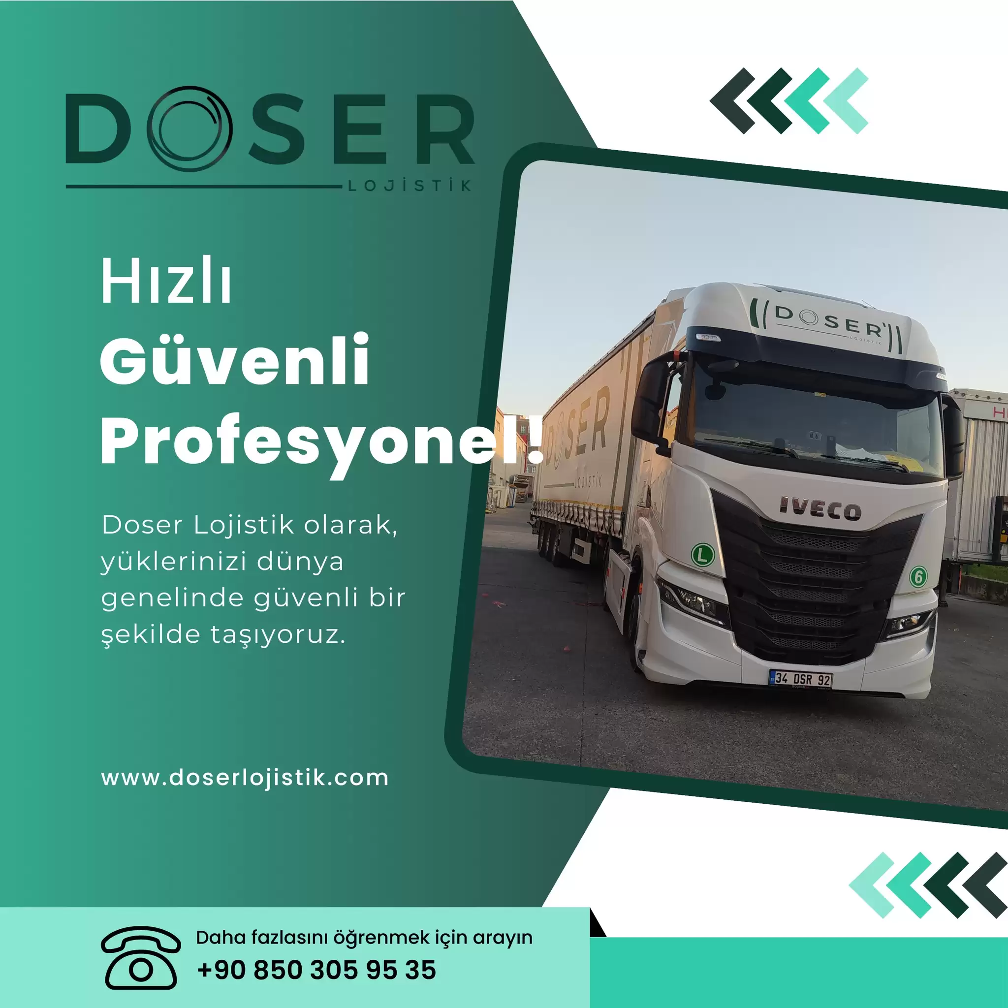 Doser Logistics: Fast, Safe, Professional!