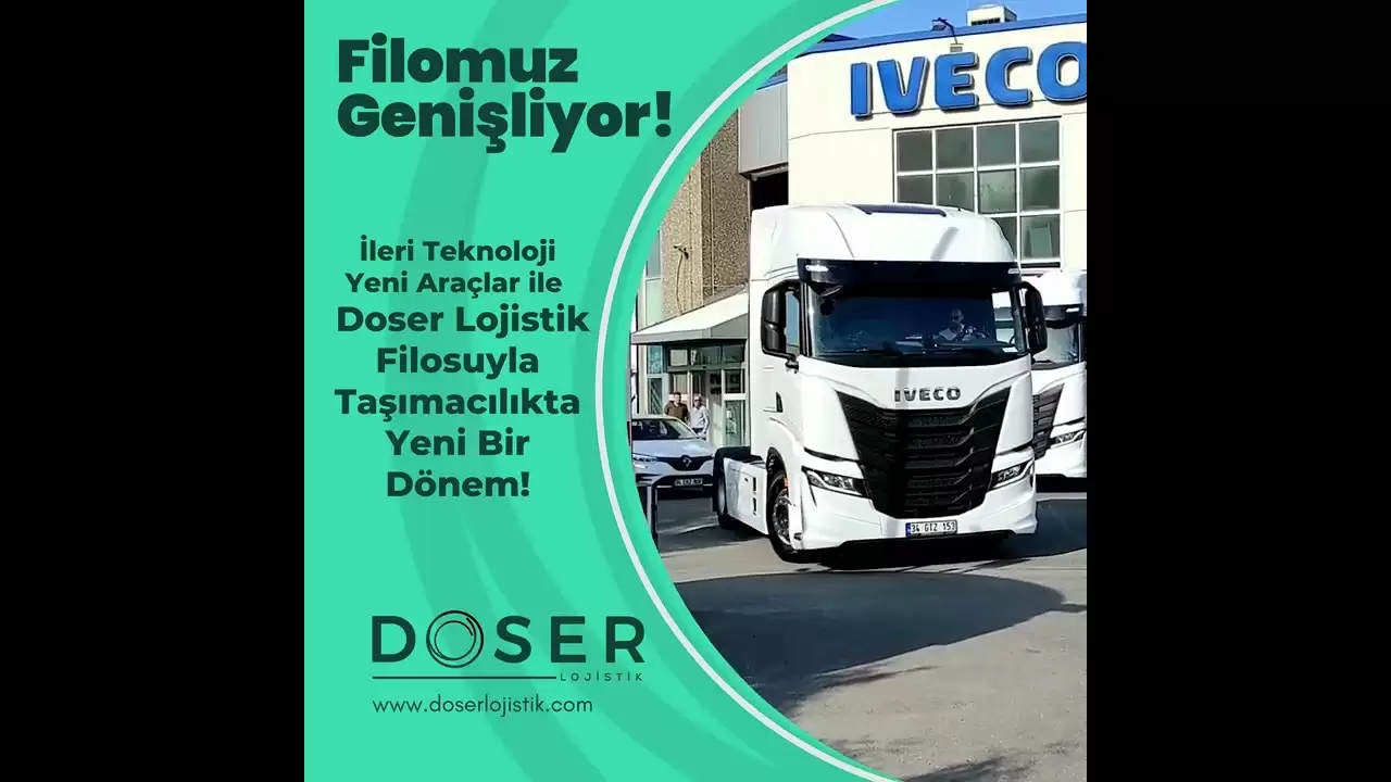 Doser Logistics Received its New Vehicles from Iveco Dealer!