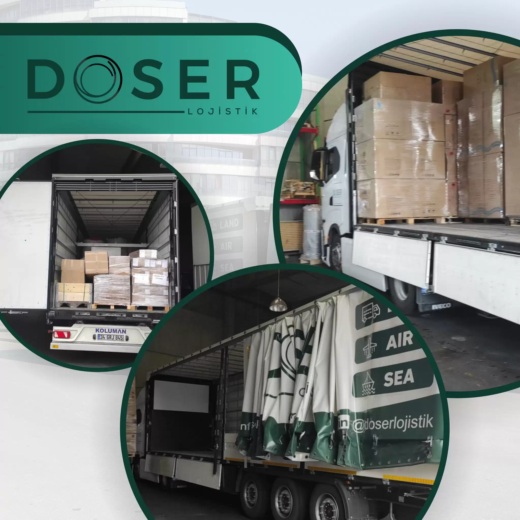 Our Shipments from Germany to Turkey with Doser Logistics!