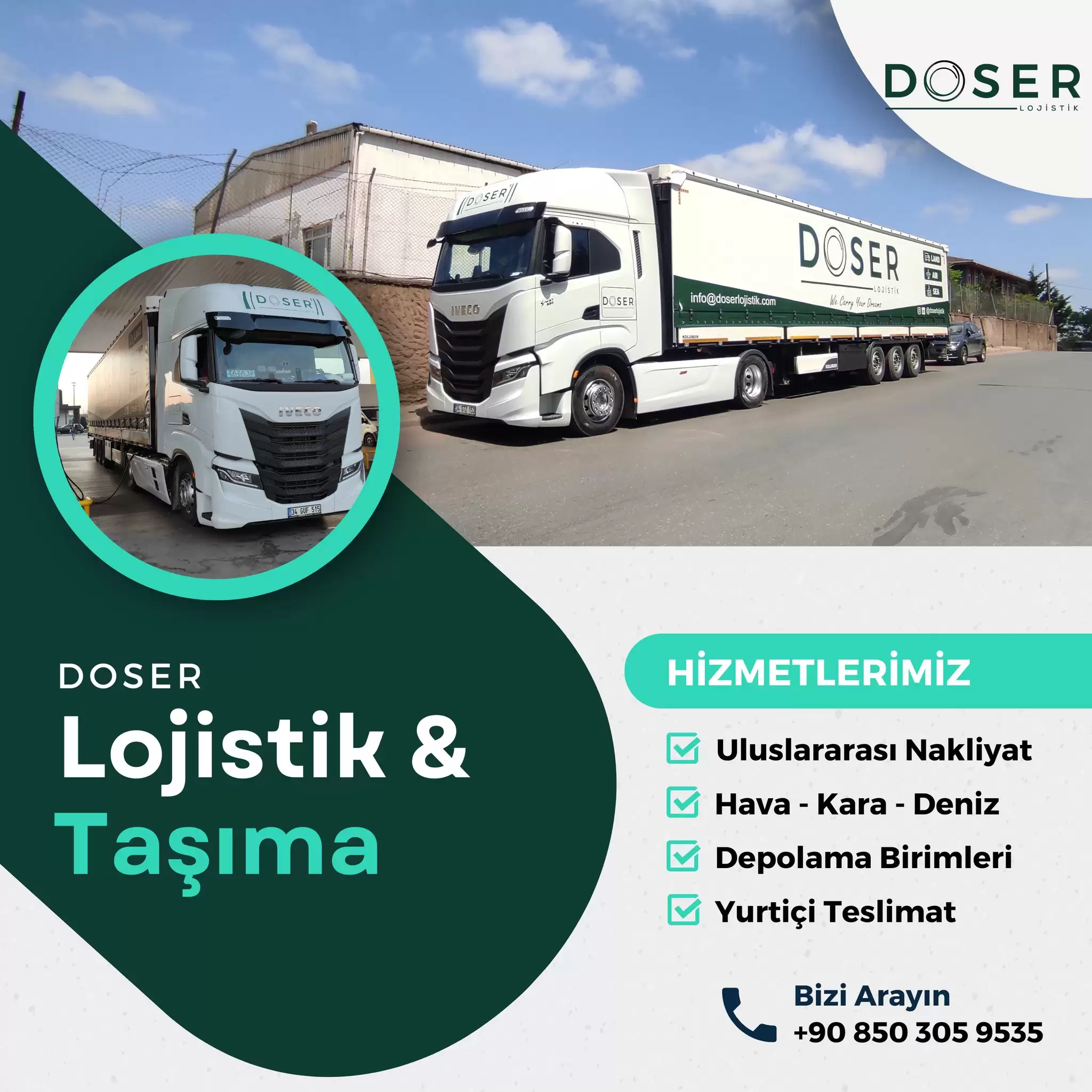 We Enjoy Transportation with Doser Logistics!